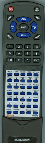 PANASONIC N2QAKB000092 Replacement Remote