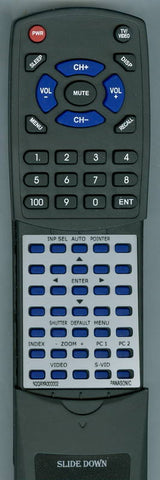 PANASONIC PTLB50U Replacement Remote