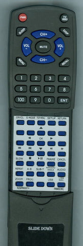 PANASONIC DVDS48 Replacement Remote