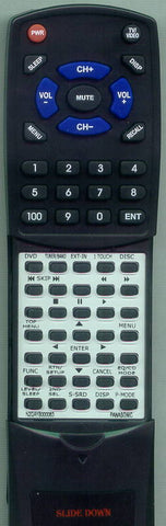 PANASONIC SCPT650 Replacement Remote