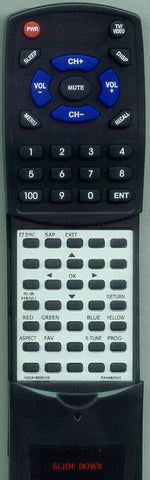 PANASONIC PT61LCX7 Replacement Remote