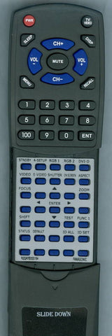PANASONIC PTDW5100U Replacement Remote