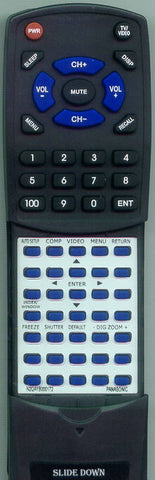 PANASONIC PTLB51U Replacement Remote