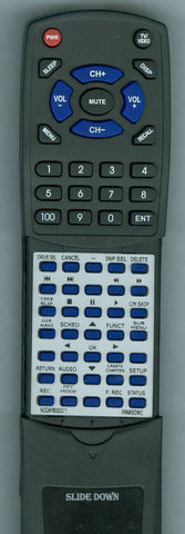 PANASONIC N2QAYB000211 Replacement Remote