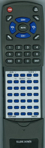 PANASONIC SUHTB20SUBWOOFER Replacement Remote