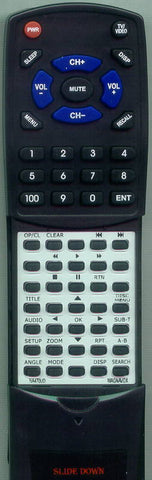 MAGNAVOX MWD7006 Replacement Remote