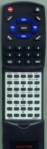 MAGNAVOX MWD200GA Replacement Remote
