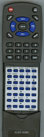 MAGNAVOX MDV2300/F7 Replacement Remote