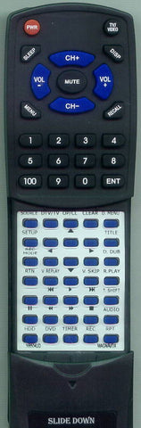 MAGNAVOX H2080MW8 Replacement Remote