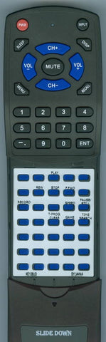 SYLVANIA SSC092 Replacement Remote