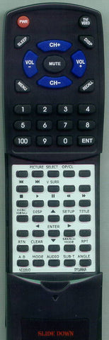 SYLVANIA 6520FDE Replacement Remote