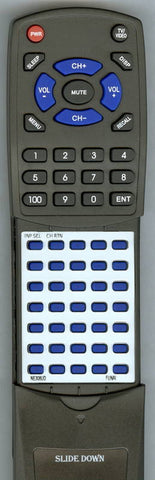FUNAI NE308UD Replacement Remote