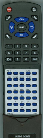 FUNAI RTNH307UD Replacement Remote