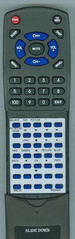 MAGNAVOX 32MV402XF7 Replacement Remote