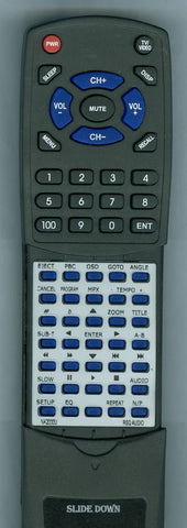 RSQ AUDIO RTNK2000U Replacement Remote