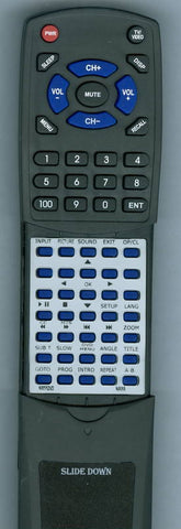 NAXA RTNX552V2 Replacement Remote