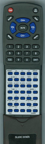 PARAMAX P512 Replacement Remote