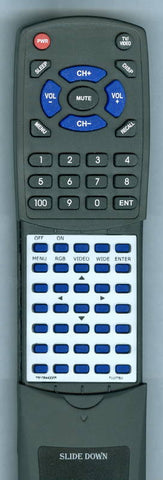 FUJITSU P42HCA10WS Replacement Remote