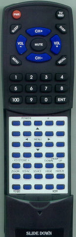 ACER RTPD120D Replacement Remote