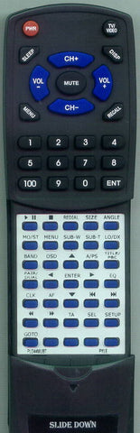 PYLE RTPLD44MUBT Replacement Remote
