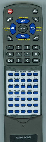 PROSCANRTPLED2243AIINSERT PLED2243A-I Replacement Remote