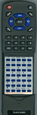 JENSEN JTV24DC Replacement Remote
