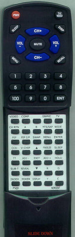 NORCENT PT4231 Replacement Remote