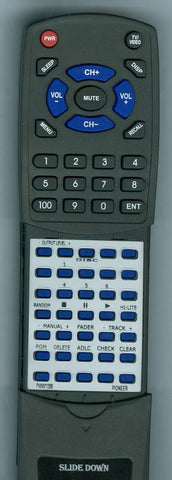PIONEER CUPD048 Replacement Remote