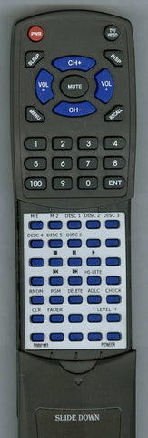 PIONEER CUPD066 Replacement Remote