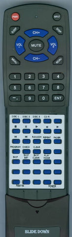 PIONEER RTPWW1164 Replacement Remote