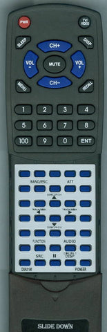 PIONEER DEH1200MP Replacement Remote