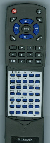 SANYO RTRBV8 Replacement Remote
