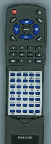 COBY TVDVD1260 Replacement Remote