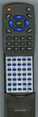 COBY TFDVD3271 Replacement Remote