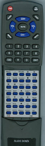 COBY TFDVD1595 Replacement Remote