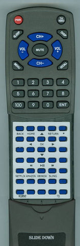 TCL RC280V2 Replacement Remote
