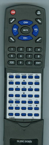 TCL LE46FHDP21TA Replacement Remote