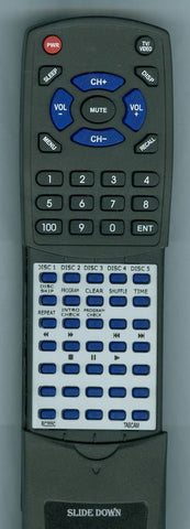 TASCAM RTRC355C Replacement Remote