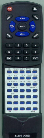 ADCOM RC65 Replacement Remote