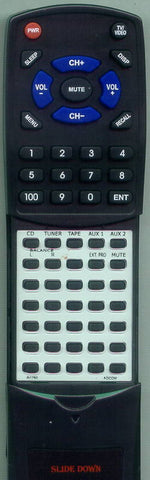 ADCOM GFP750RC Replacement Remote