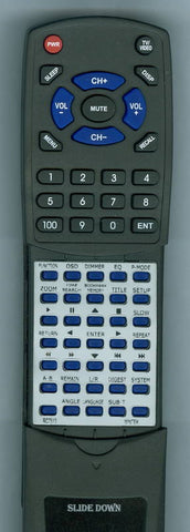 MINTEK DMA7510 Replacement Remote