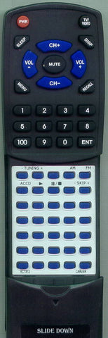 CARVER RC-TX12 Replacement Remote