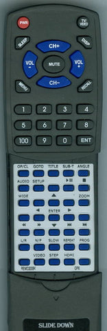 GPX REM-D200B Replacement Remote
