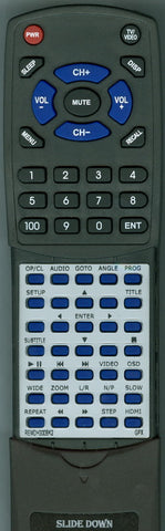 GPX REM-D202-KH Replacement Remote