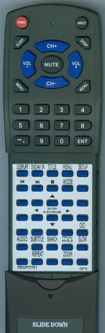 GPX REM-PD701 Replacement Remote