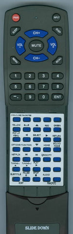 SONY HBDE780W Replacement Remote