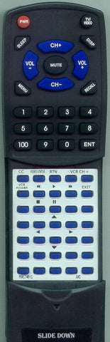 JVC TM2096U Replacement Remote