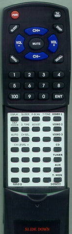 SHERWOOD RD6500 Replacement Remote