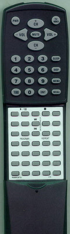JVC RMSRCST2J Replacement Remote