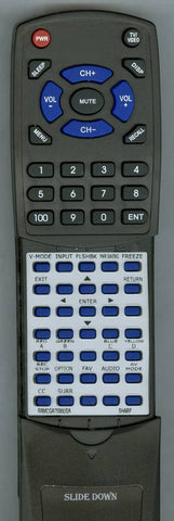 SHARP LC52E77UN Replacement Remote